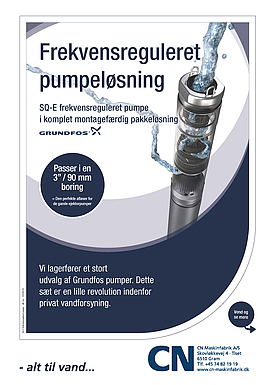 SQ-E frekvensreguleret pumpe