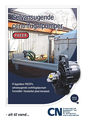 PACER - Selvansugende centrifugalpumper